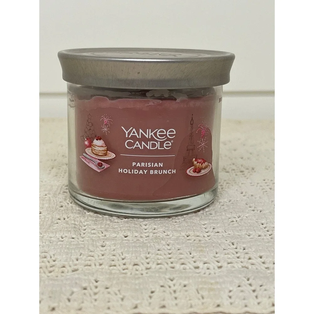 Yankee Candle Parisian Holiday Brunch Scented Glass Jar Candle 4.3 oz 1694246